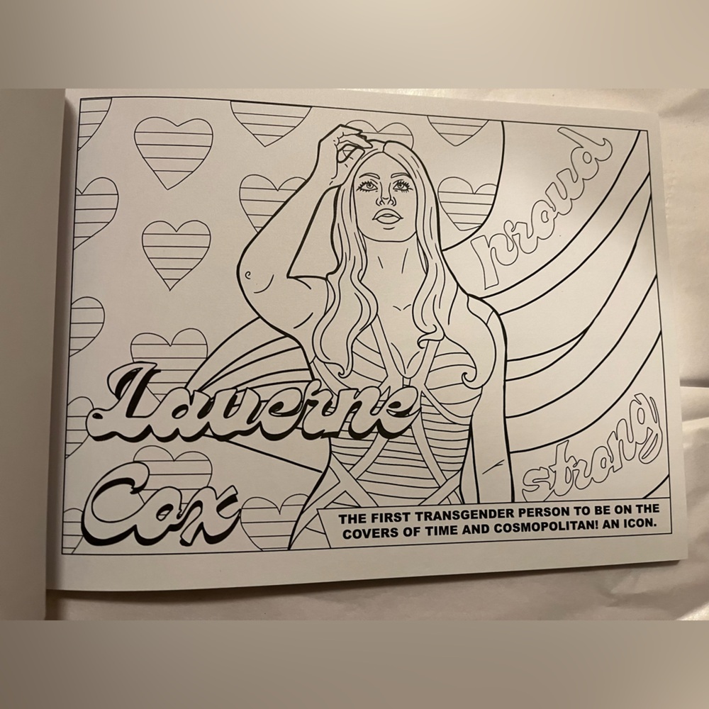 LGBTQ Loud & Proud! Coloring Book - Picture 4 of 7
